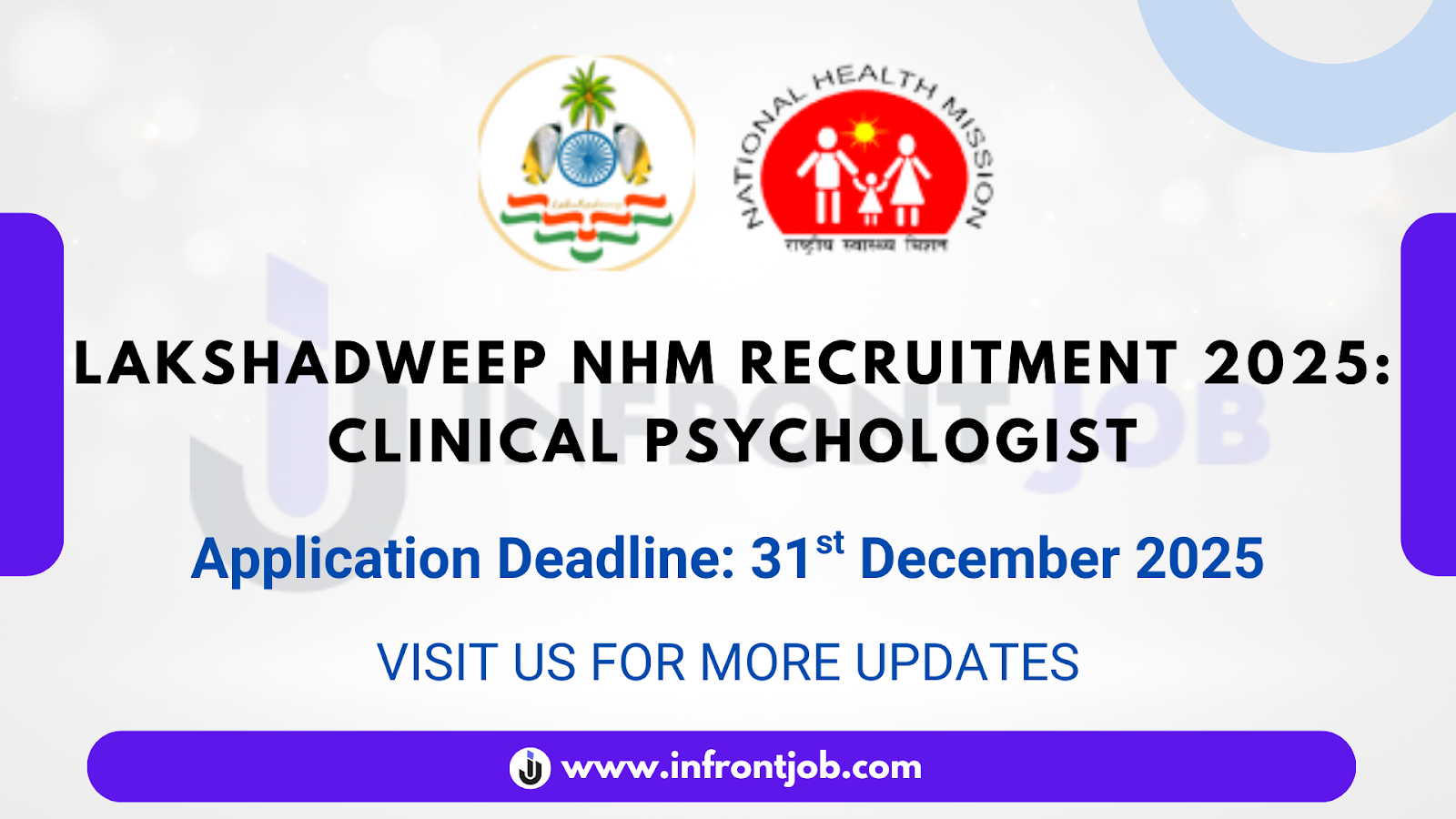 Lakshadweep NHM Clinical Psychologist Recruitment 2025 – Apply