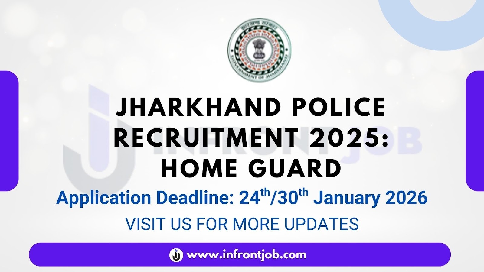 Jharkhand Home Guard Recruitment Apply Now