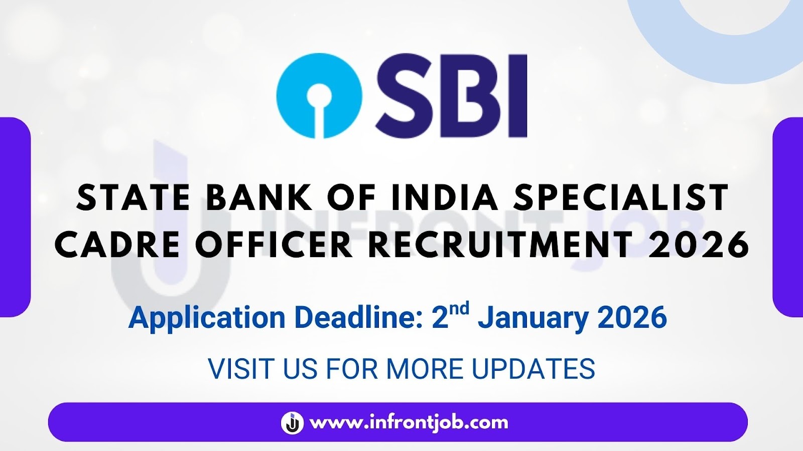 SBI Specialist Cadre Officer Recruitment 2026 – Apply Online