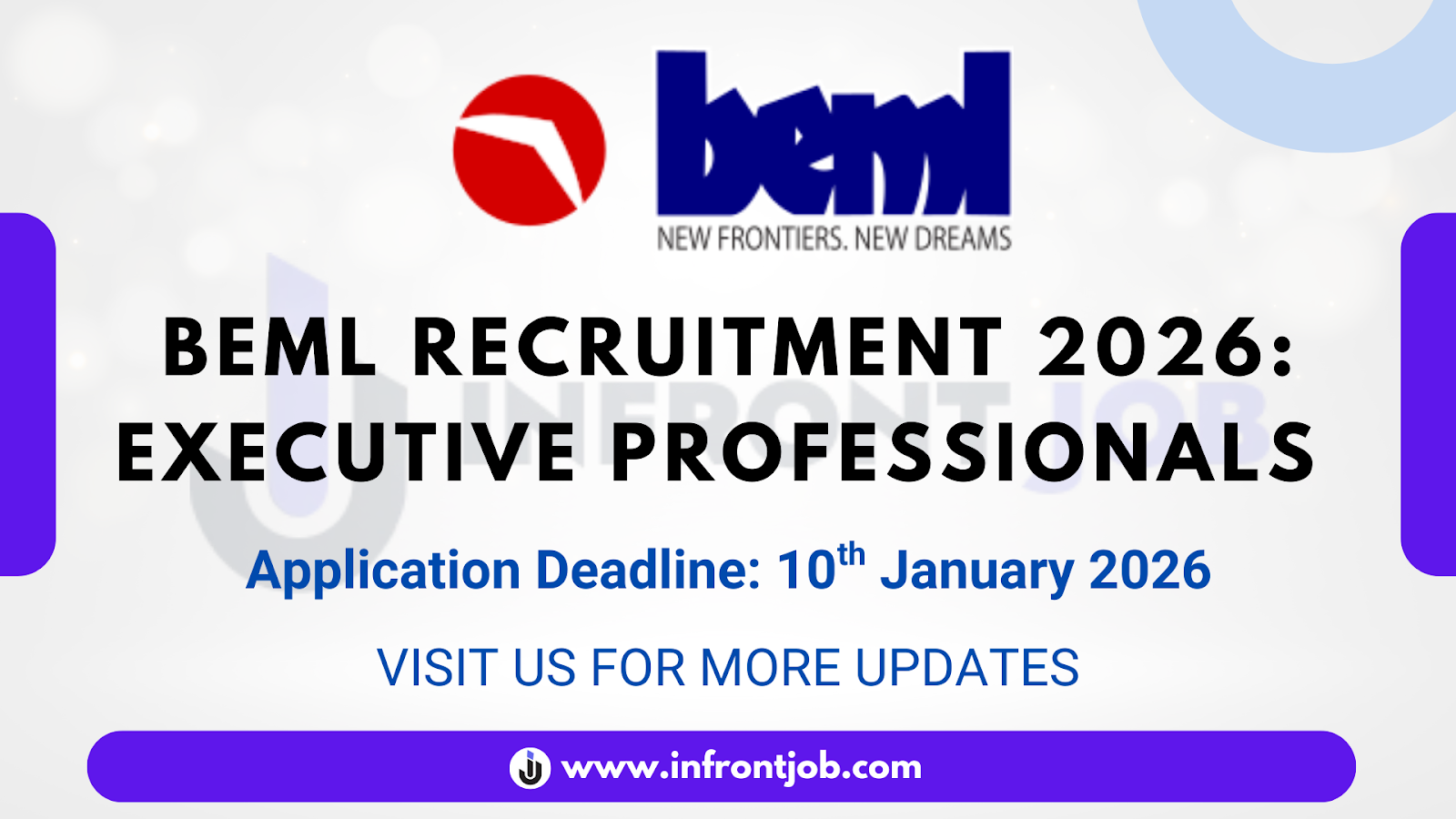BEML Executive Recruitment 2026 – Apply Online