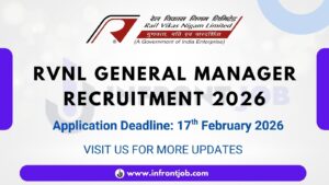 RVNL General Manager Recruitment 2026 – Apply Online
