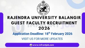 Rajendra University Balangir Guest Faculty Recruitment 2026