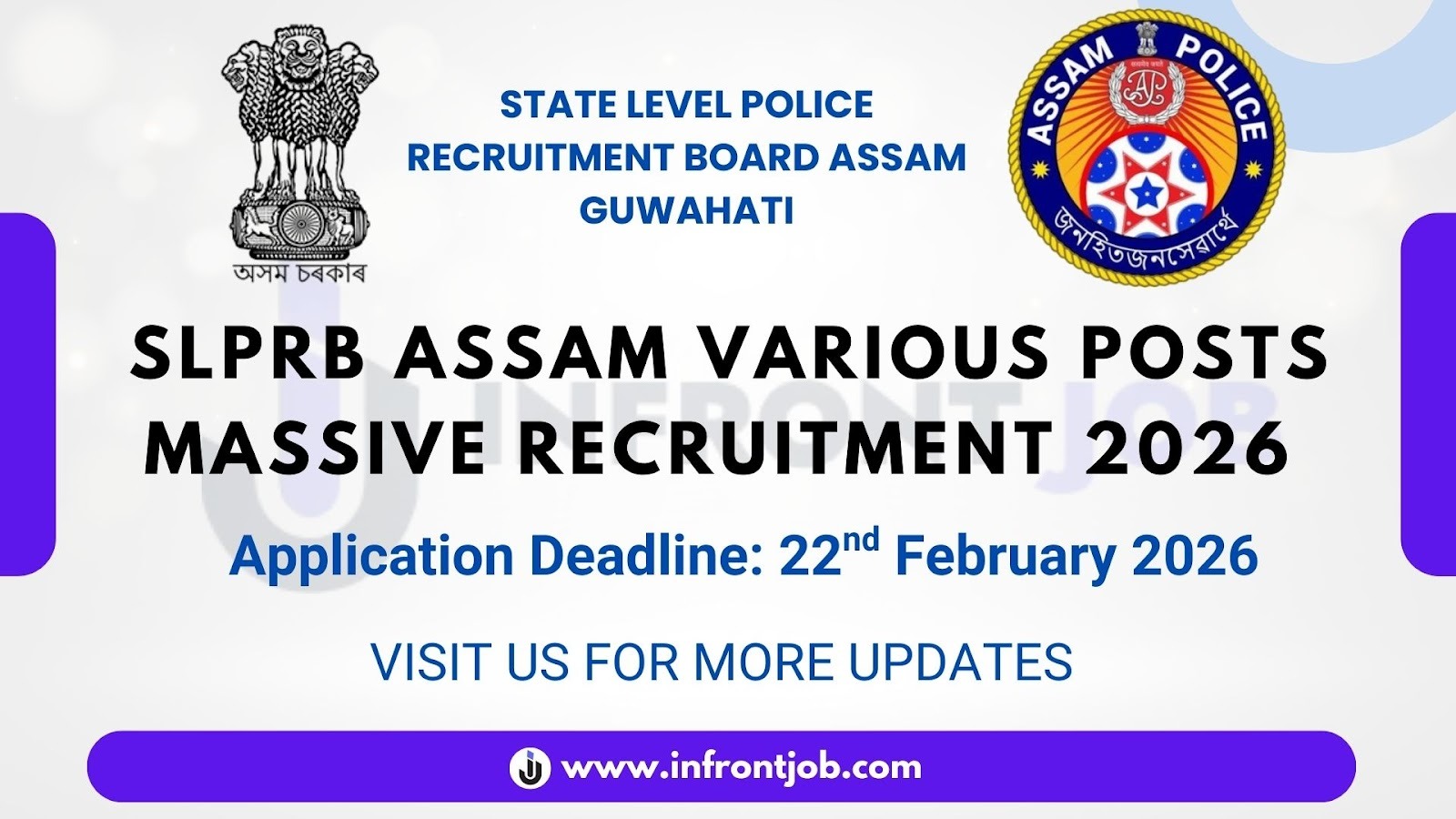 SLPRB Assam Various Posts Recruitment 2026 – 3072 Vacancies