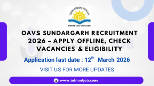 OAVS Sundargarh Recruitment 2026