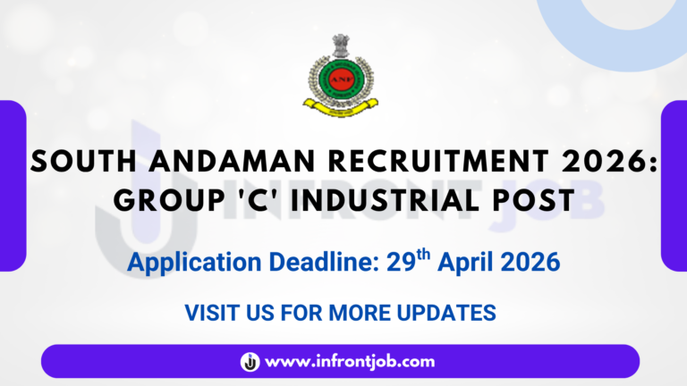 South Andaman Forest Recruitment 2026